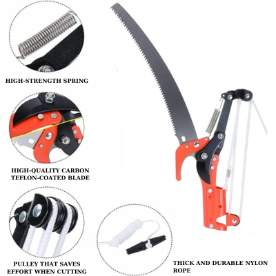 (HOT DEAL) 2 IN 1, Saw and Pruner for High Branches