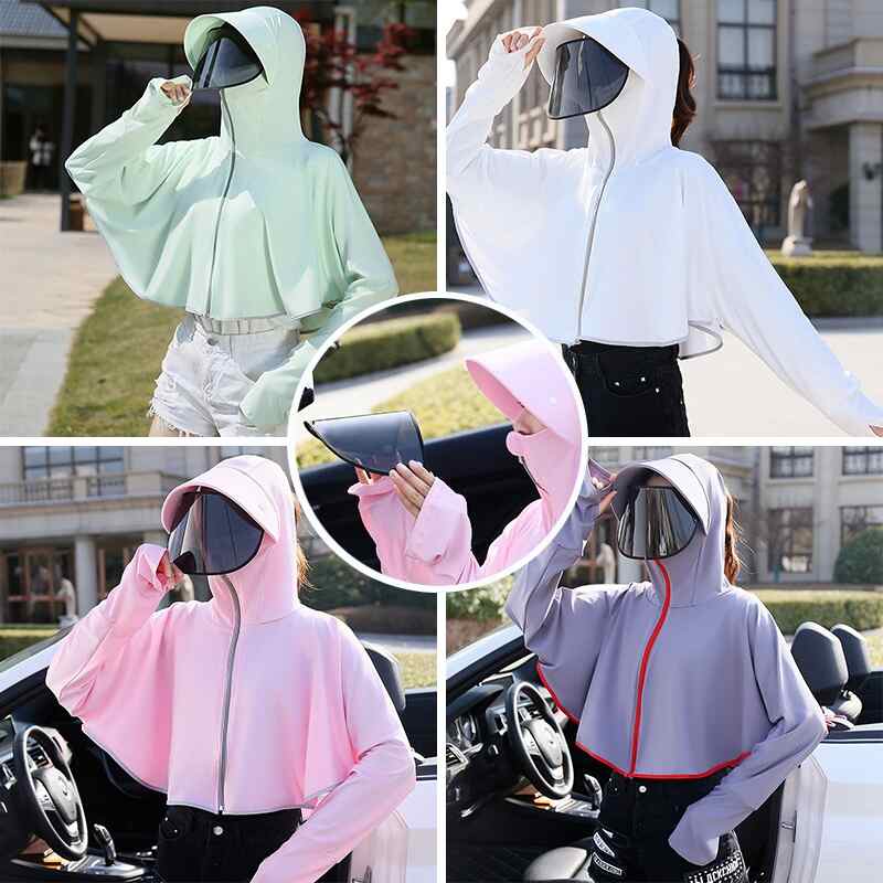 (Free Shipping) Women Hooded Sun Protection Shirt – Snovee