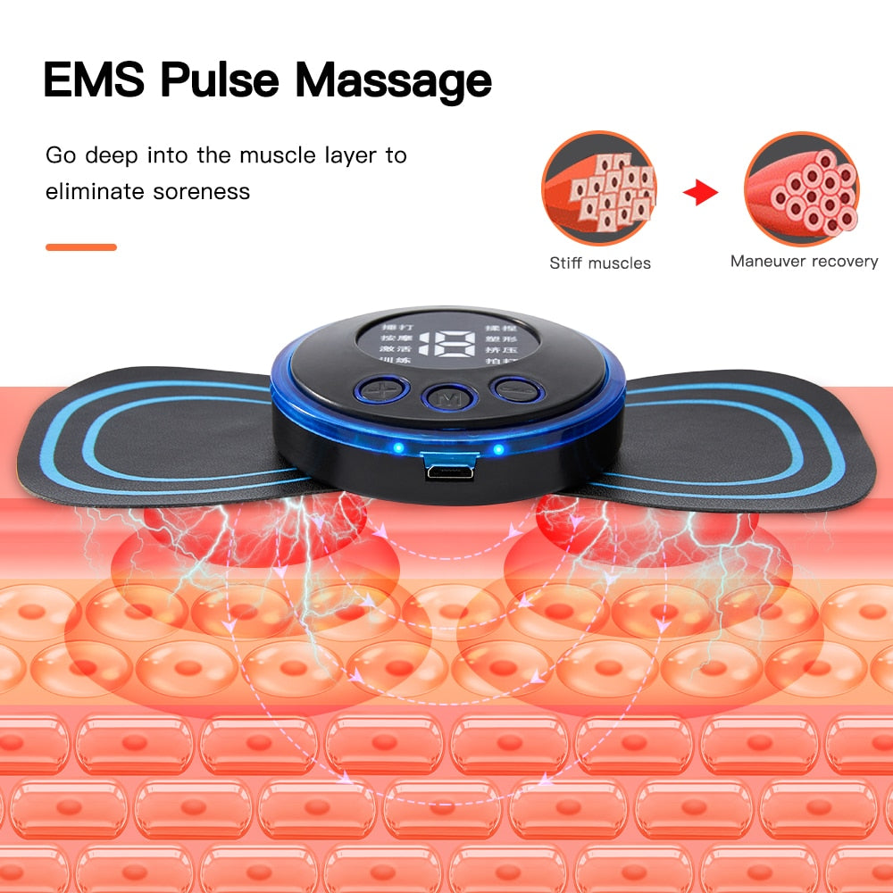 (30% OFF) EMS Electric Pulse Massage Patch