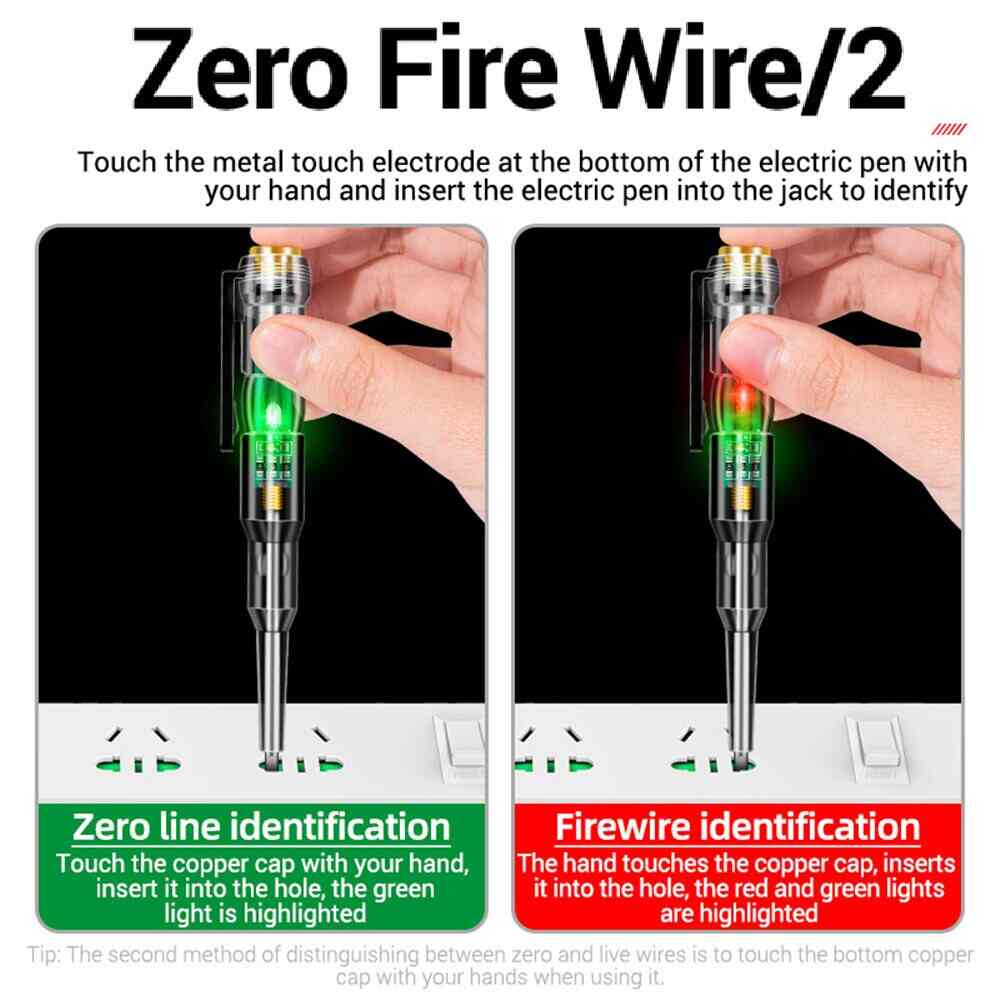 (Free Shipping) Intelligent Voltage Tester Pen