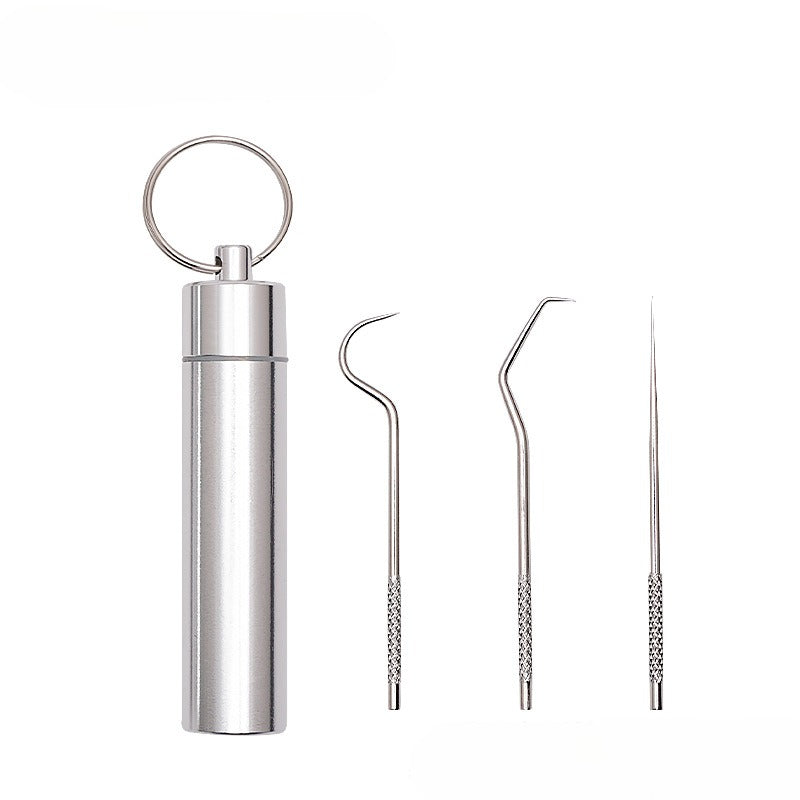 (30% OFF) Portable Stainless Steel Toothpicks Kit – Snovee